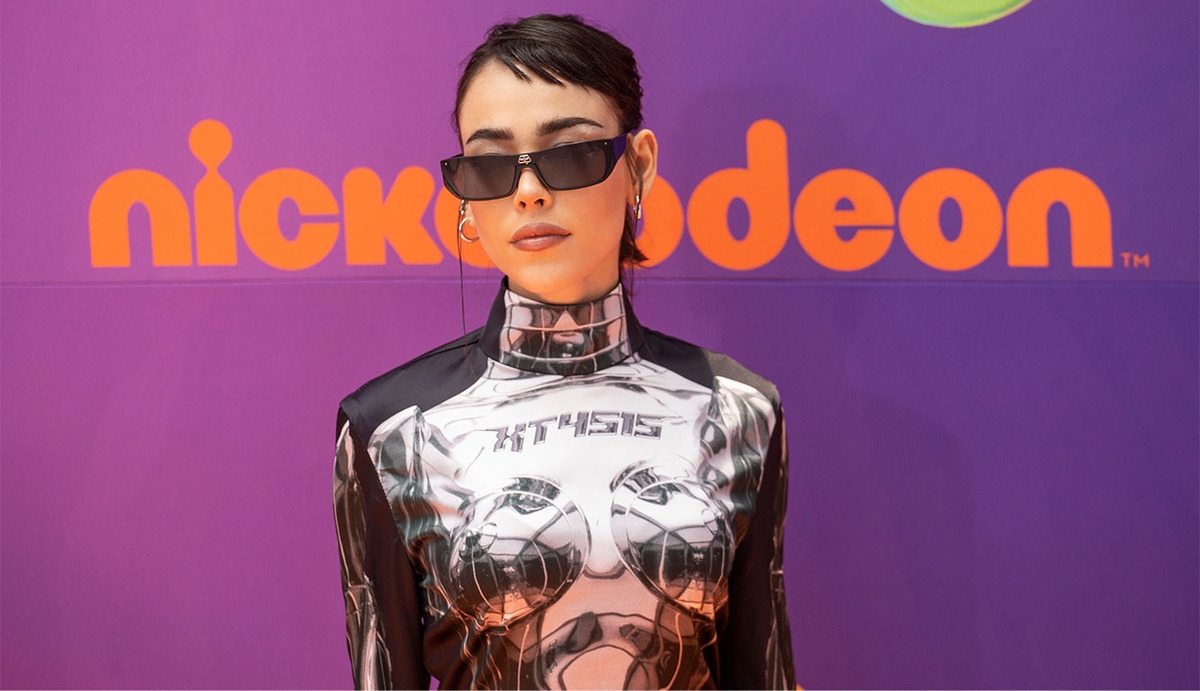 Danna Paola imita a Rosalía en los Premios Kids Choice Awards 2022: FOTOS