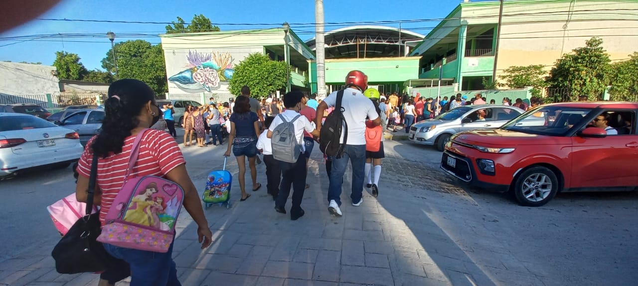 Más de 267 mil alumnos inician a la clases de forma presencial en Campeche: VIDEO