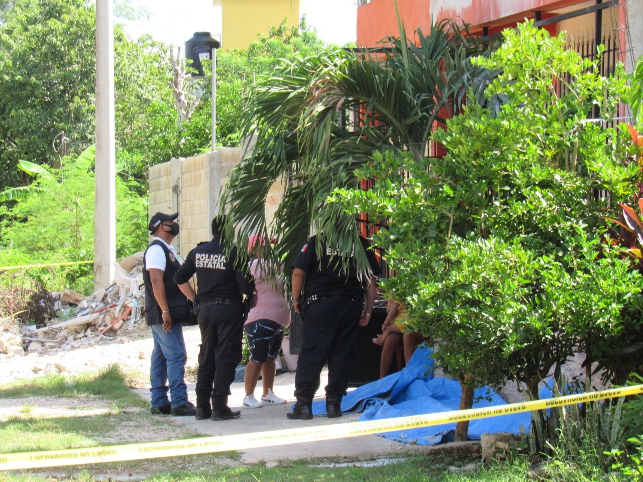 Hombre muere electrocutado tras tocar un cable de alta tensión al Sur de Mérida