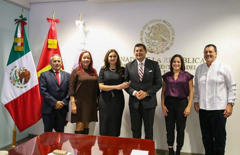 Alejandro Armenta es ratificado como Presidente de la Mesa Directiva del Senado