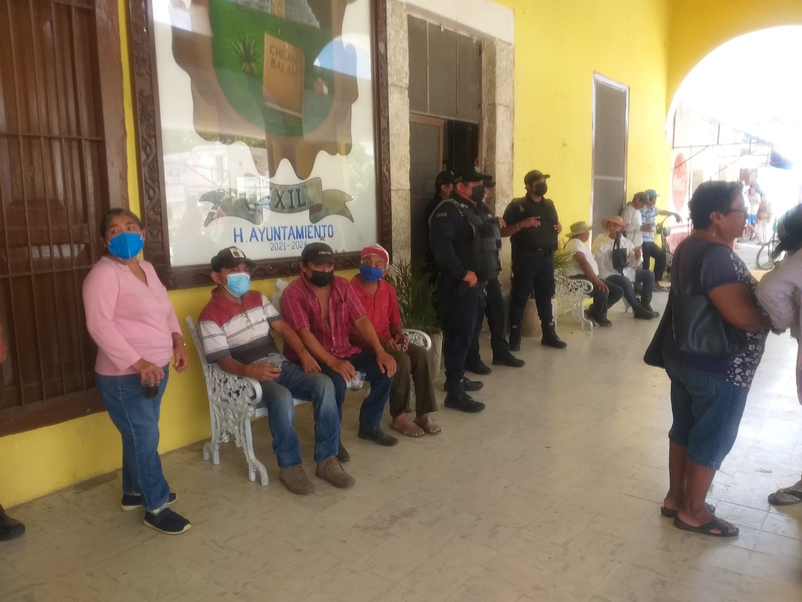 La SSP Yucatán mantuvo el orden entre los ejidatarios