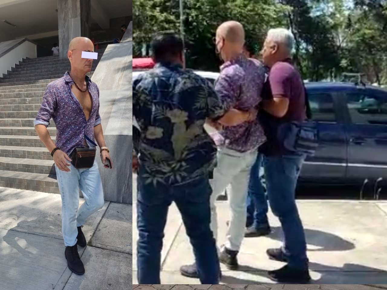 Emilio Tancredi, llamado el 'Zar del Fraude Inmobiliario' fue aprehendido a las afueras de un Juzgado en Playa del Carmen