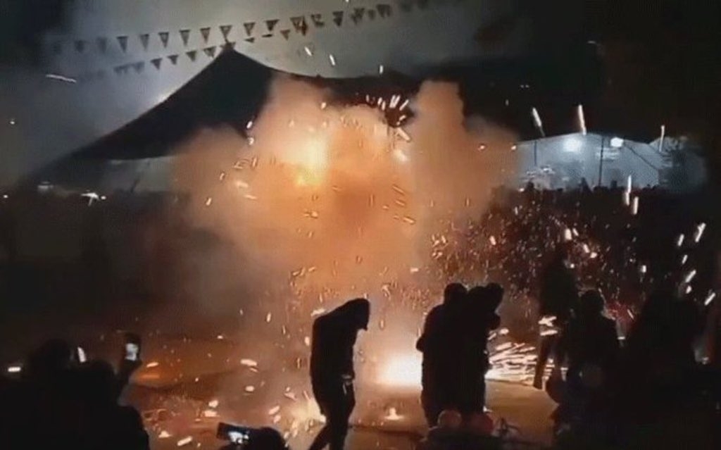 Así se vivió la explosión en Tianguistenco: VIDEO