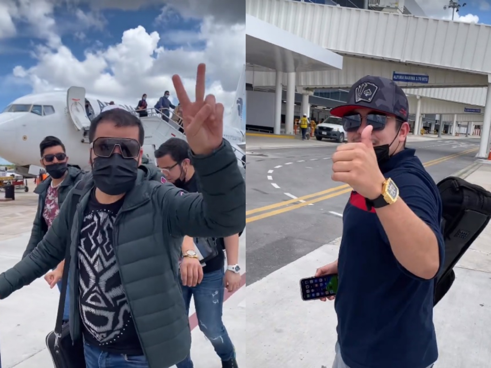 Sus integrantes compartieron con sus seguidores su llegada a la ciudad de Mérida