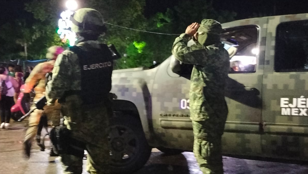 Guardia Nacional, Marina y Ejército Mexicano resguardan Cozumel: VIDEO