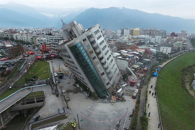 Sismo de magnitud 6.8 sacude a la costa de Taiwán: VIDEO