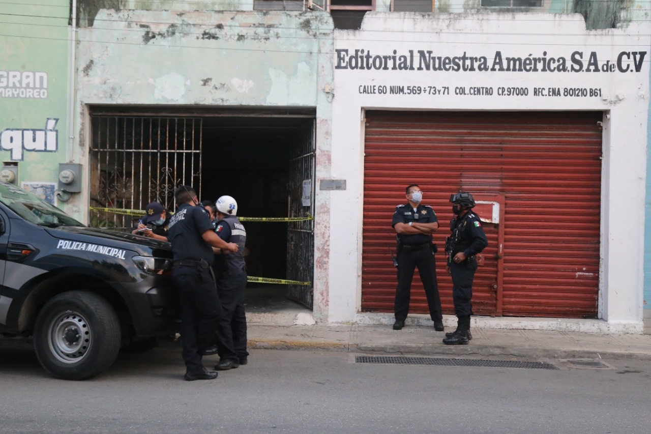 Encuentran a persona muerta al interior de su domicilio en Mérida
