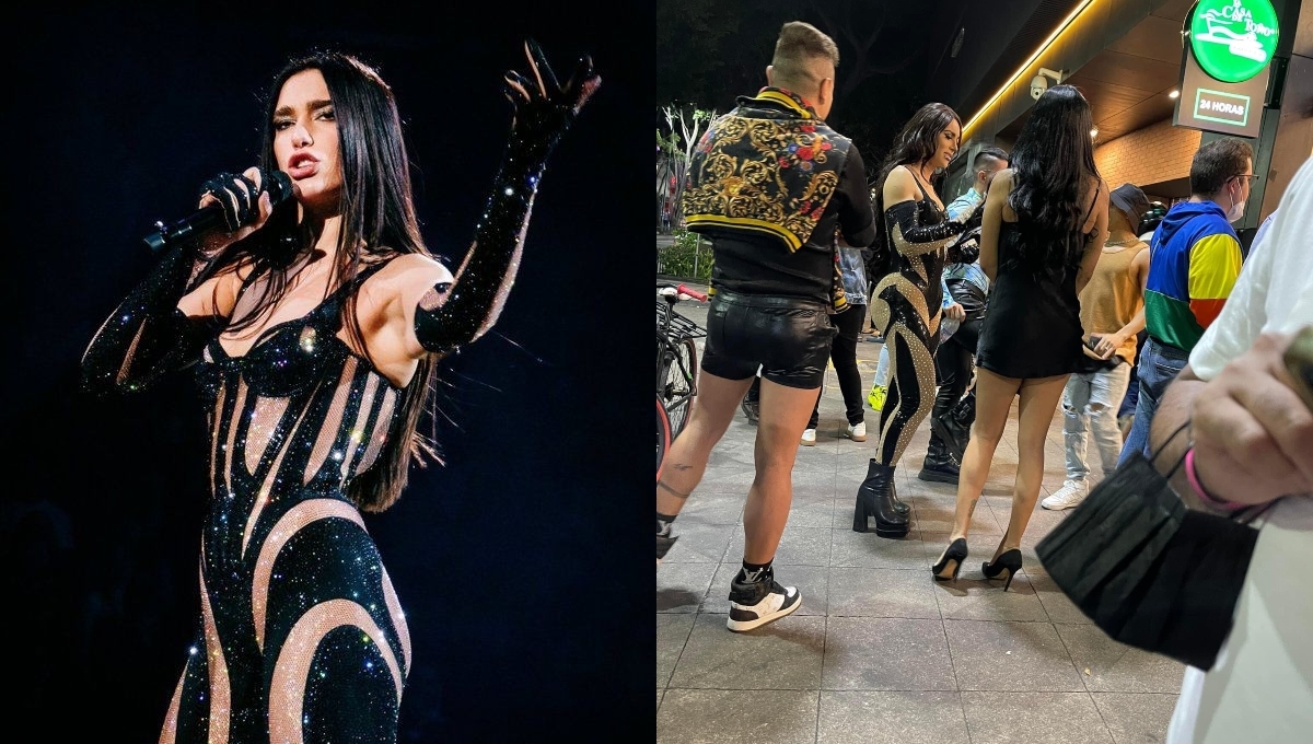 Dua Lipa en México: Ella es la drag queen a quien confundieron por su 'parecido' con la cantante