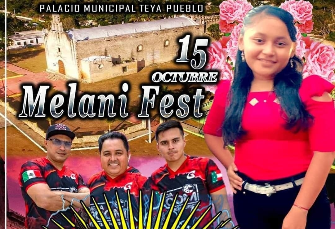 Al estilo de Rubí, yucateca invita a todos a su fiesta de XV años en Teya; la llama "Melani Fest"