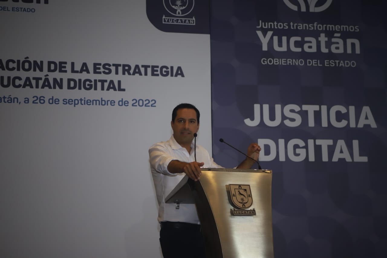 Mauricio Vila presenta Yucatán Digital, una forma de acercar los trámites del Gobierno por internet