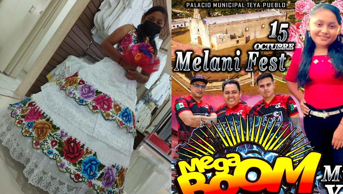 Melani cumplirá su sueño de tener una de las fiestas más grandes de todo Yucatán