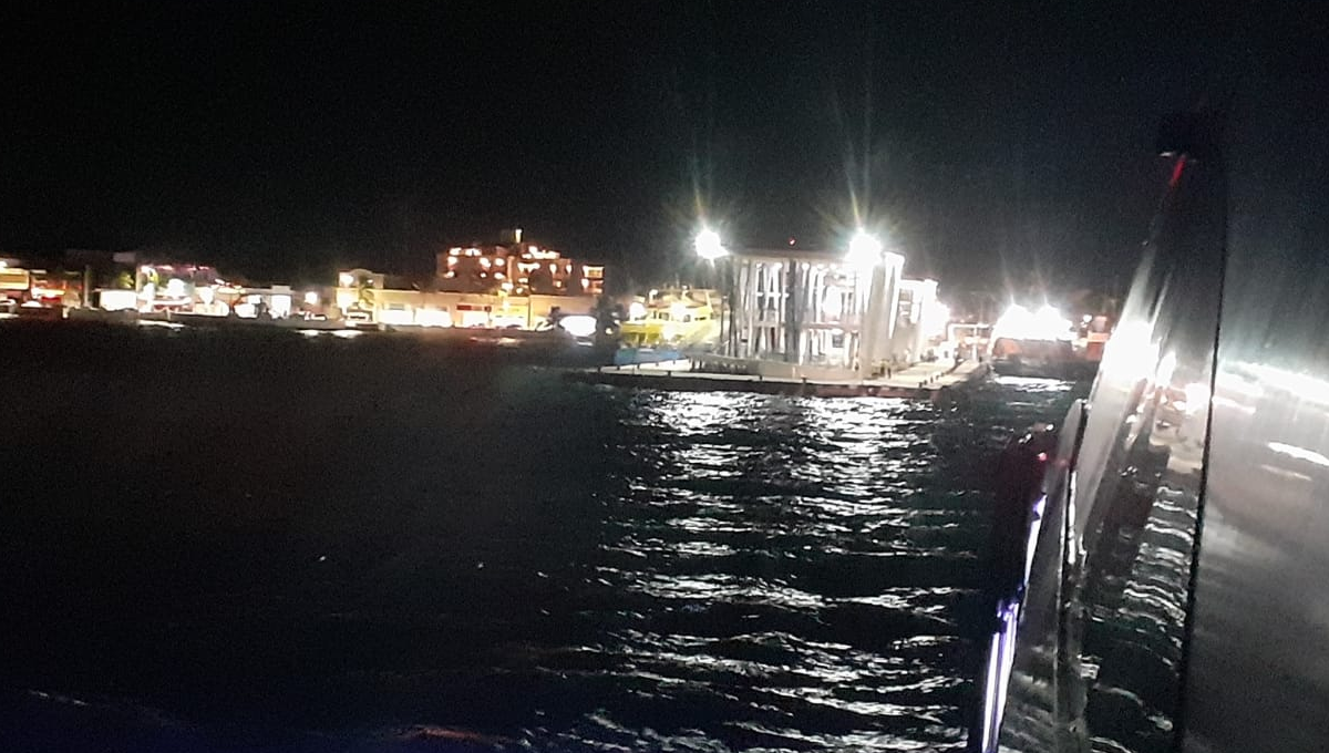 Así luce el mar de Cozumel y las rutas marítimas previo al ingreso del Huracán Ian: EN VIVO