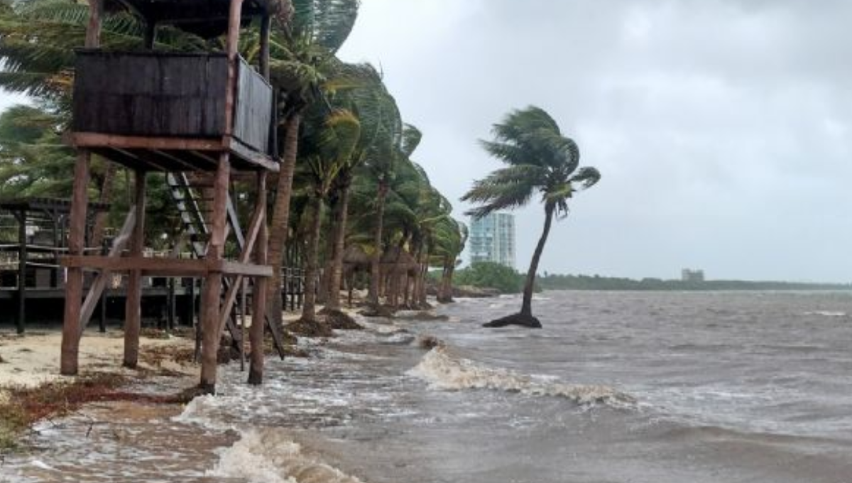 Conagua pide extremar precauciones en la Península de Yucatán por Huracán Ian
