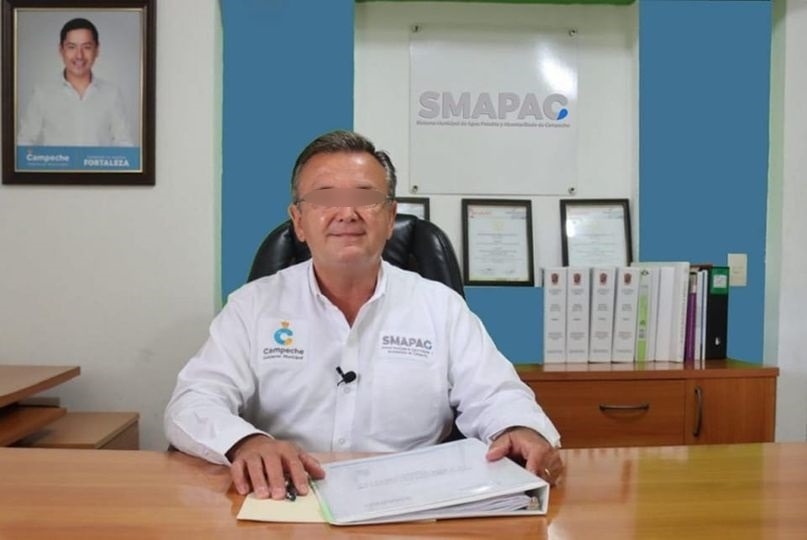 Detienen al Director del Sistema Municipal de Agua Potable de Campeche por fraude