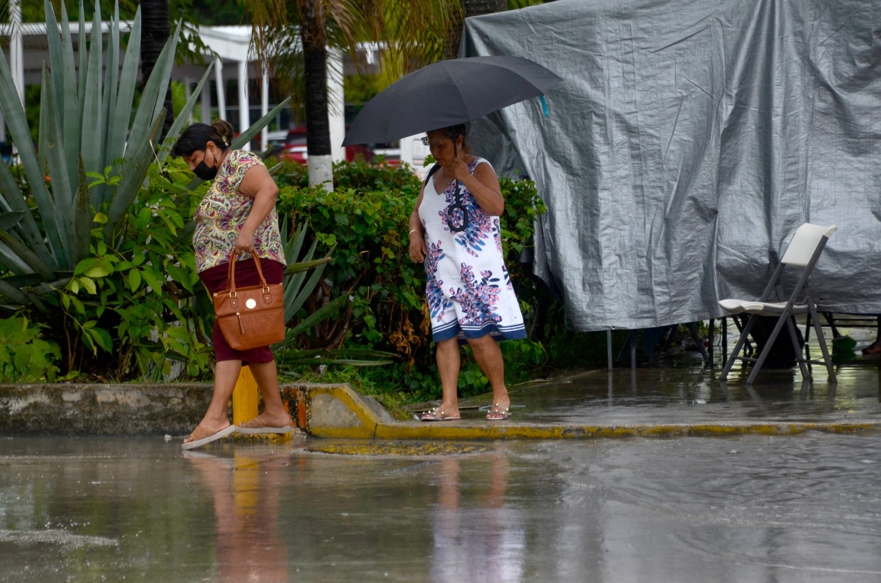 Clima Quintana Roo 02 de diciembre: Cielo nublado y chubascos