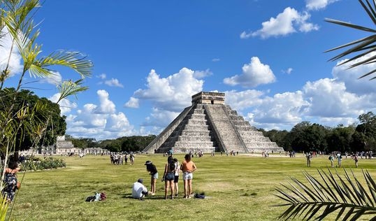 El Castillo Maya de Chichén Itza. Foto: AFP