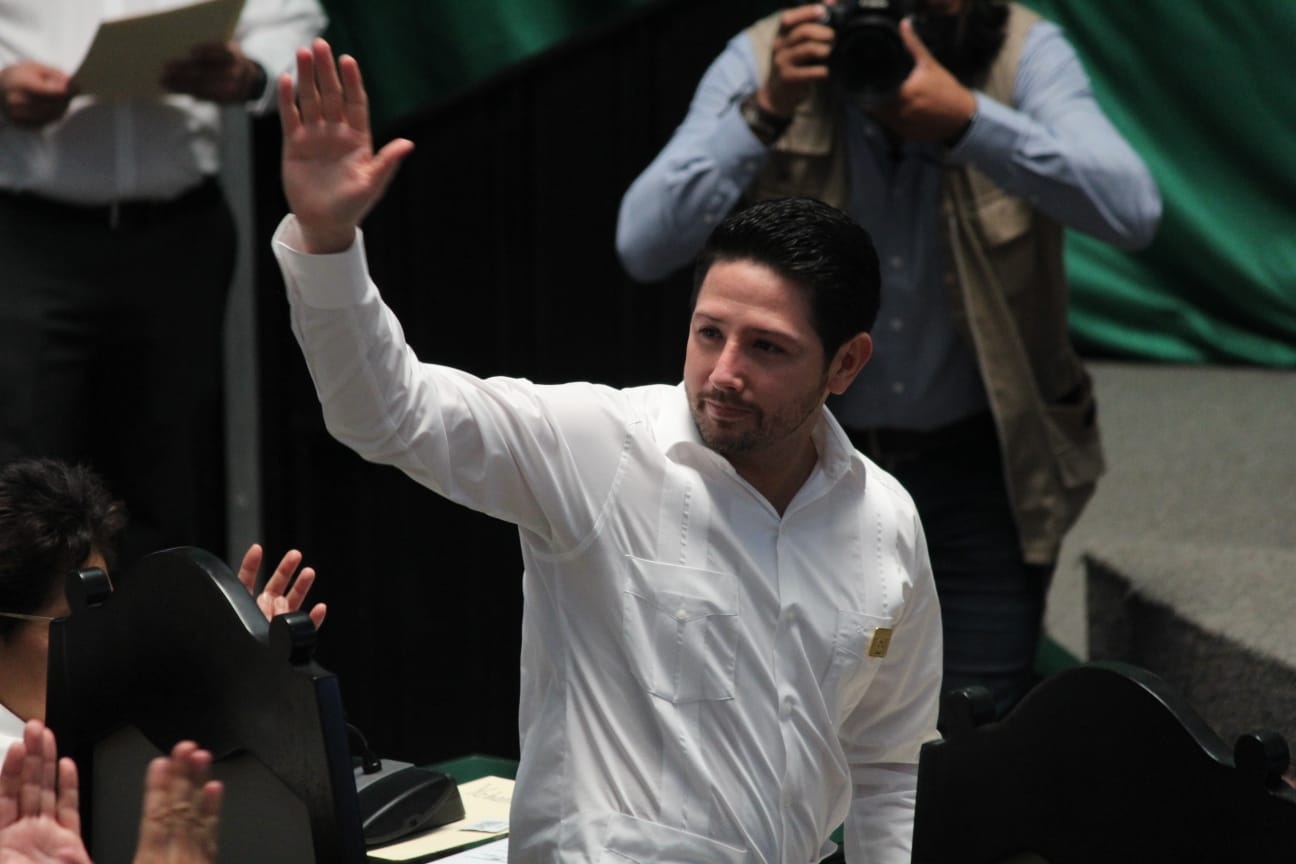 El diputado de Cozumel, emanado del Partido Verde, presidirá la Jugocopo en el primer año de Ejercicio Constitucional de la XVII Legislatura