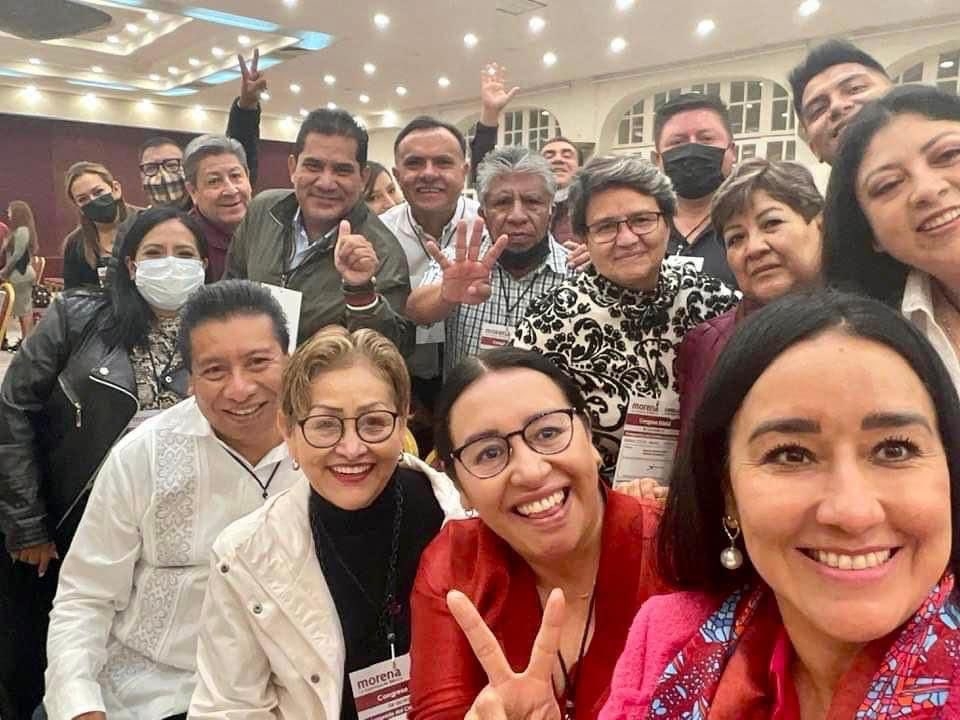 Martha Guerrero es elegida como nueva dirigente estatal de Morena en el Estado de México