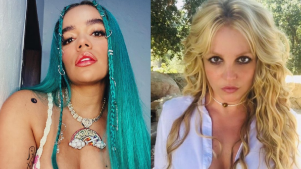 ¿La Bichota plagia estilo de Britney Spears?