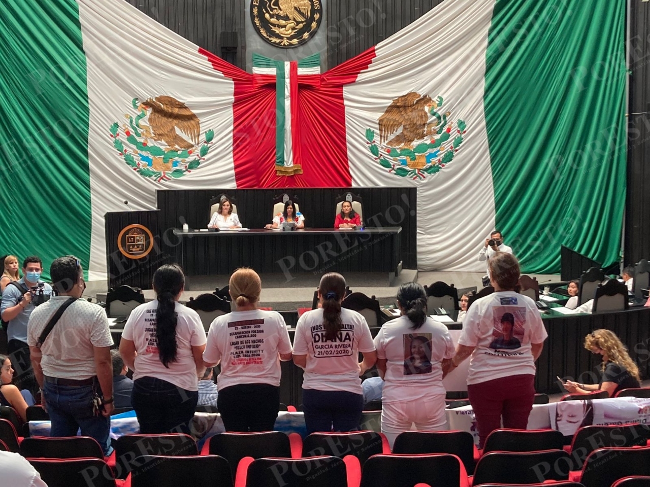 Colectivo de búsqueda exige al Congreso de Quintana Roo la salida del Fiscal del Estado: VIDEO