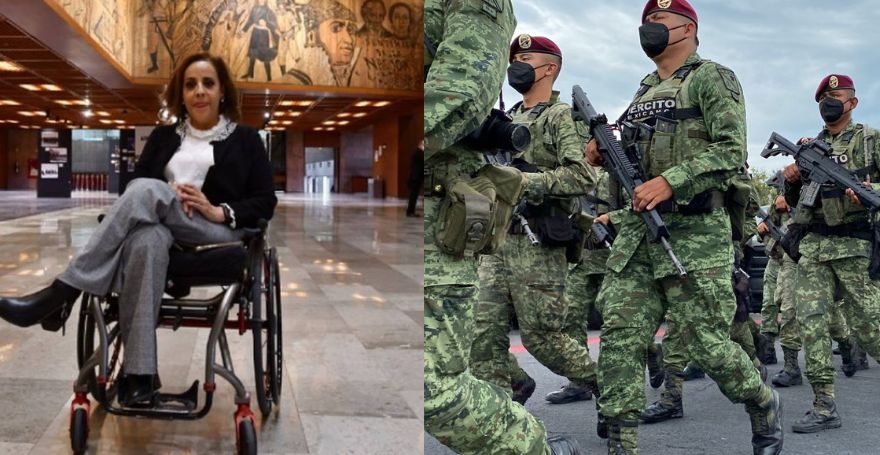 Yolanda de la Torre asegura que retirará iniciativa del Ejército si gobernadores lo solicitan