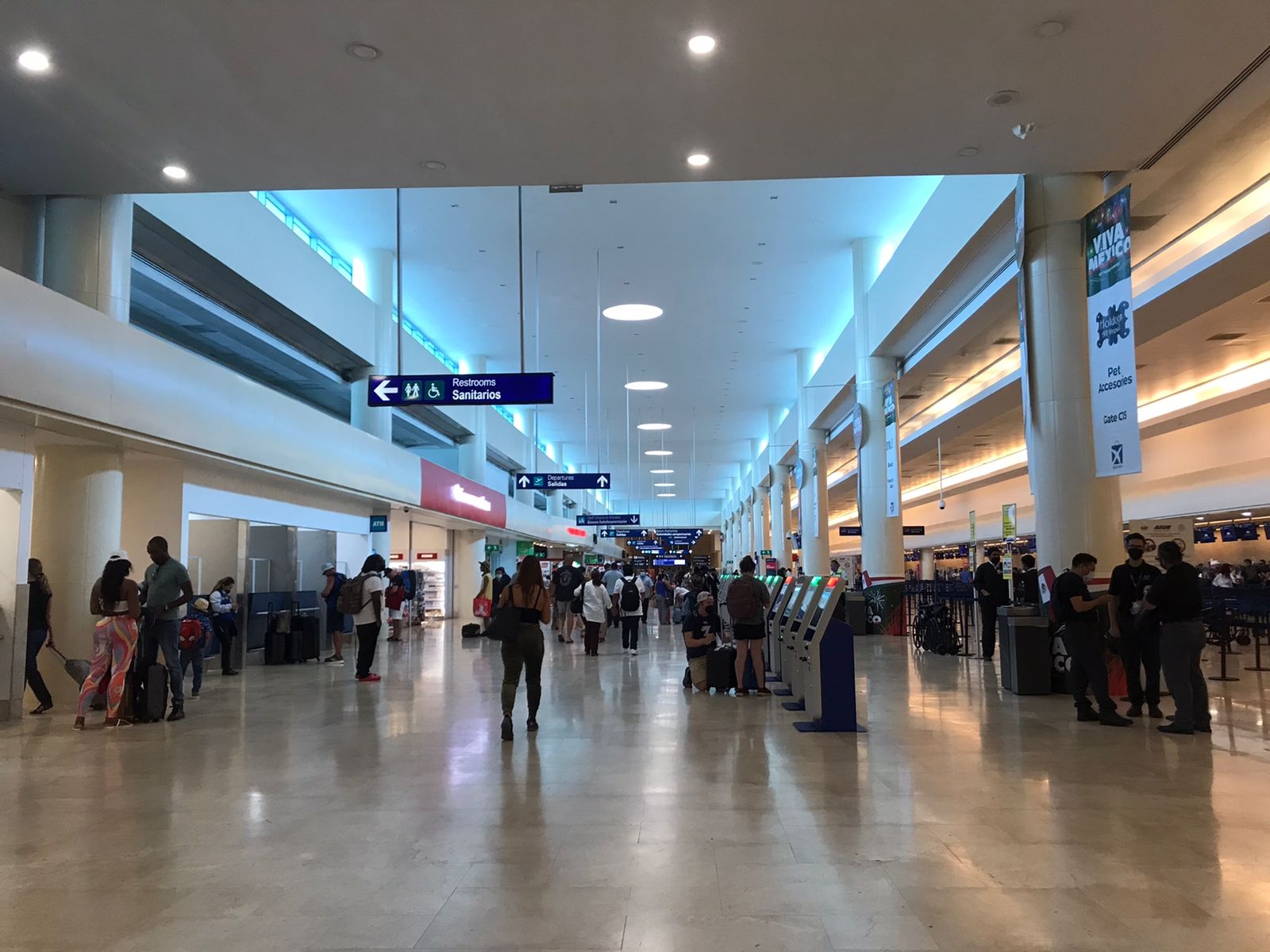 Aeropuerto de Cancún, con menos de 500 vuelos programados: VIDEO