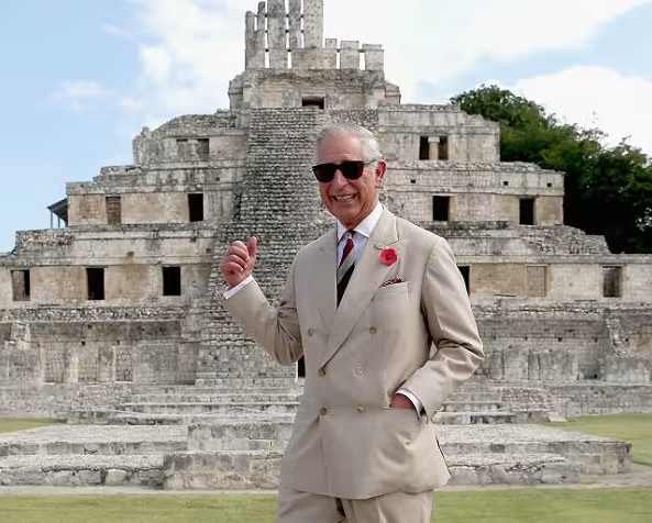 Como un 'rock star', así fue la visita del nuevo Rey de Inglaterra Carlos III en Campeche