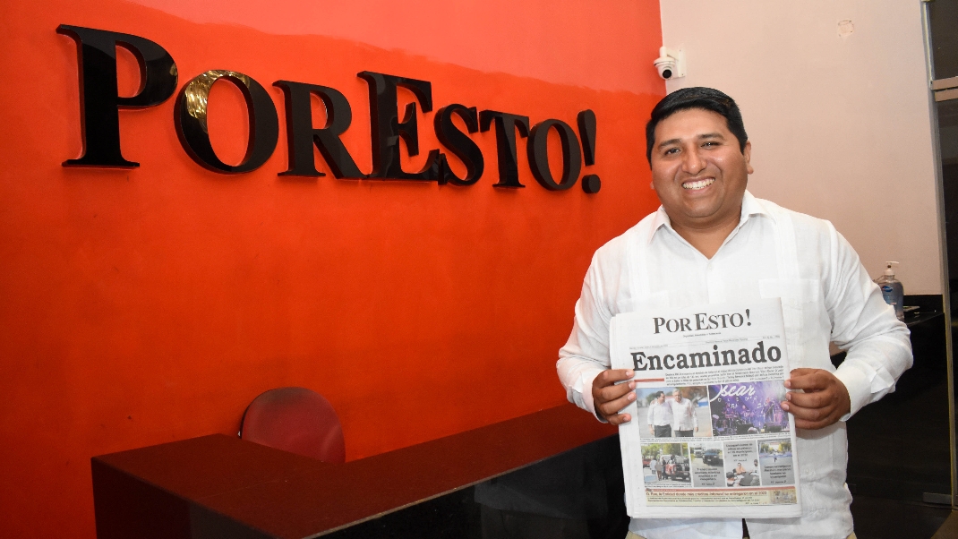 Rogerio Castro quiere ser Gobernador de Yucatán; alza la mano por la candidatura de Morena