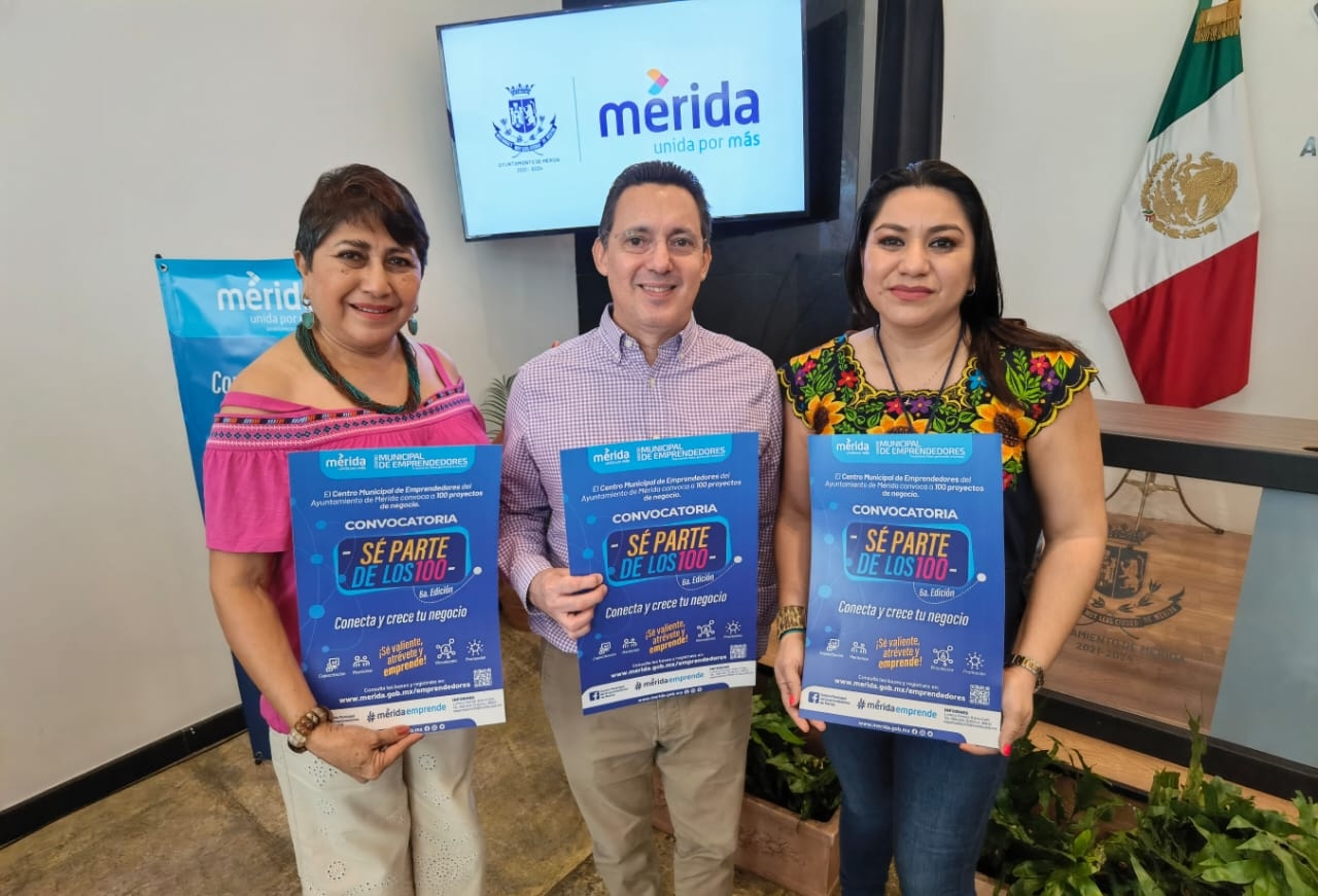 Se parte de los 100: Ayuntamiento de Mérida hará 'casting' a emprendedores