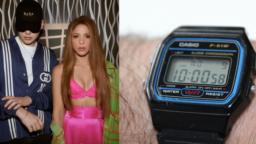 ¿Cuánto es el valor de un reloj Casio, la marca que Shakira desprecia en su nueva canción?