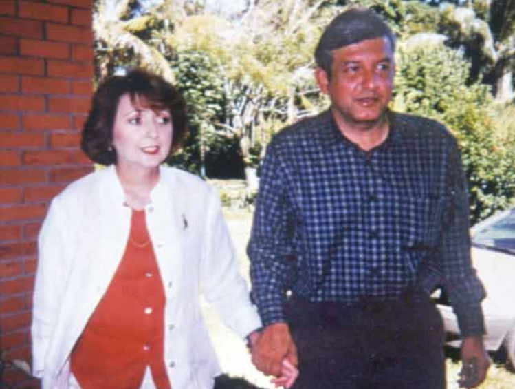 AMLO y Rocío Beltrán tuvieron tres hijos en su matrimonio