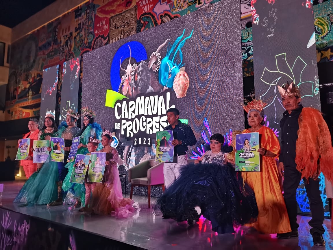 Presentan programa oficial del Carnaval de Progreso 2023