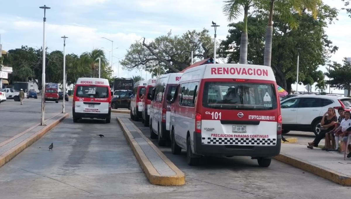 Taxistas de Ciudad del Carmen reiteran amenazas contra el gobierno del Estado
