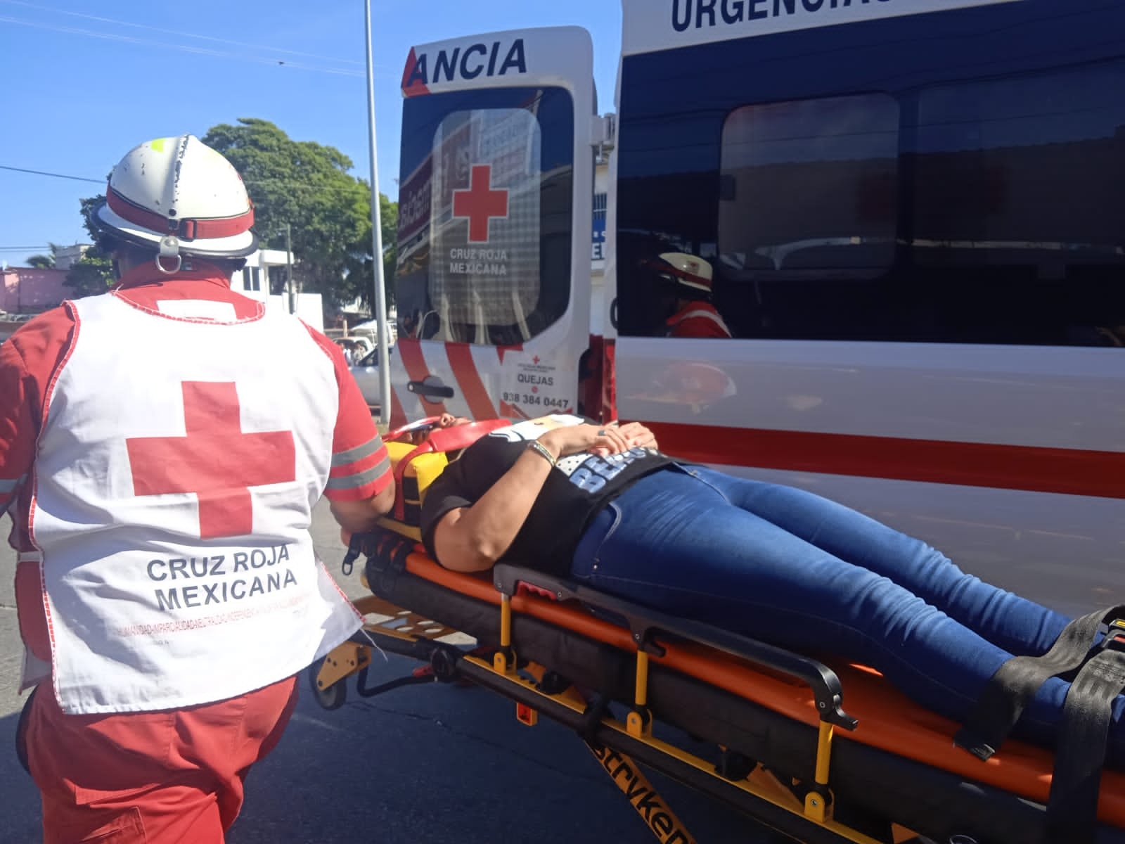 Carambola en Ciudad del Carmen deja una mujer lesionada
