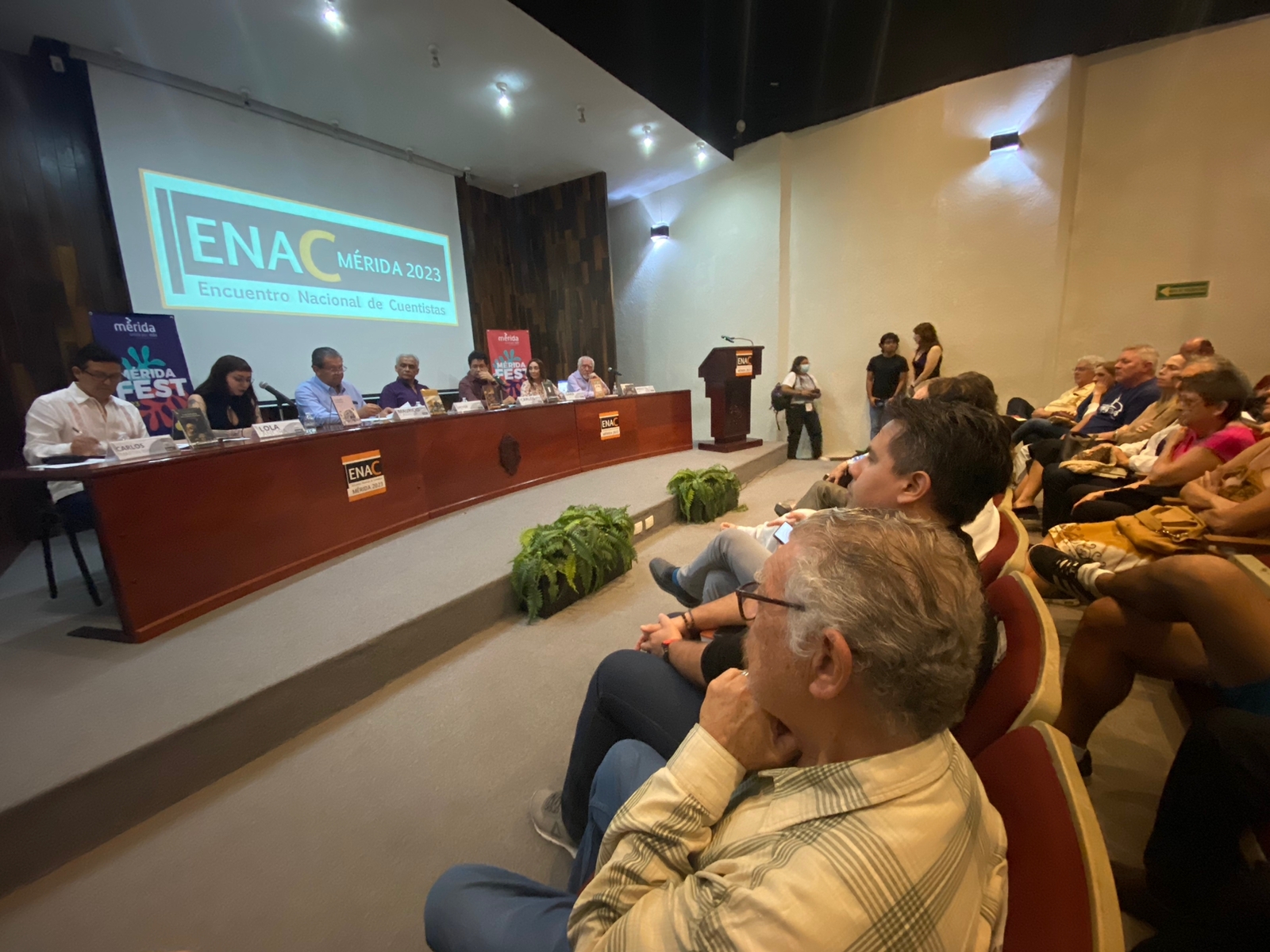 Inauguran el II Encuentro Nacional de Cuentistas en el Mérida Fest 2023