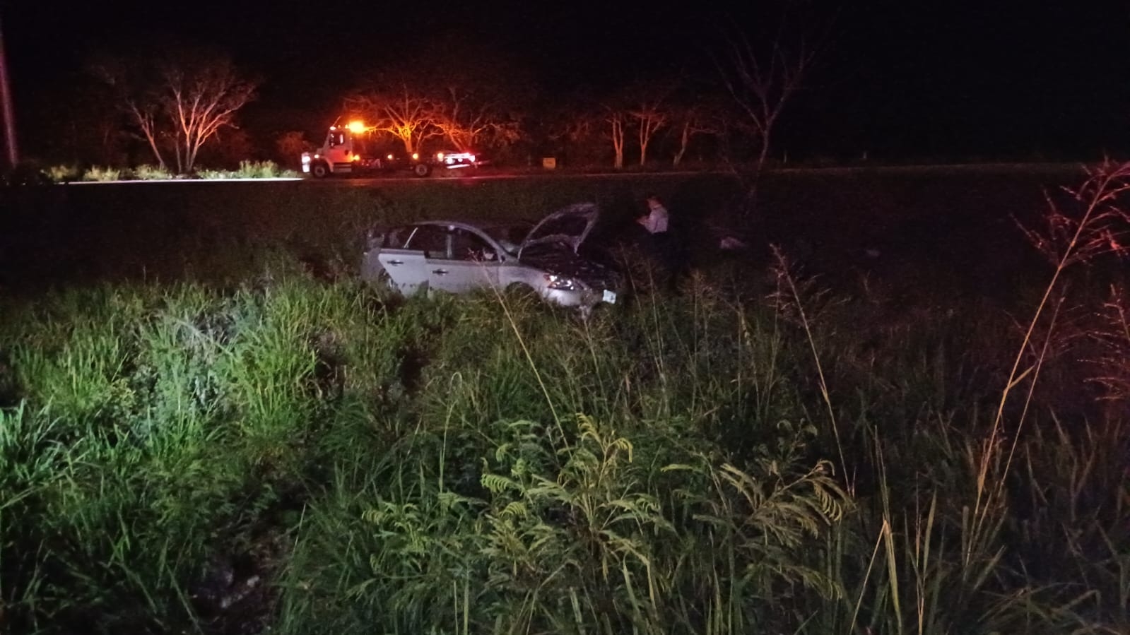 Nani Namú sufre accidente en la carretera Mérida-Progreso y no llega a su show