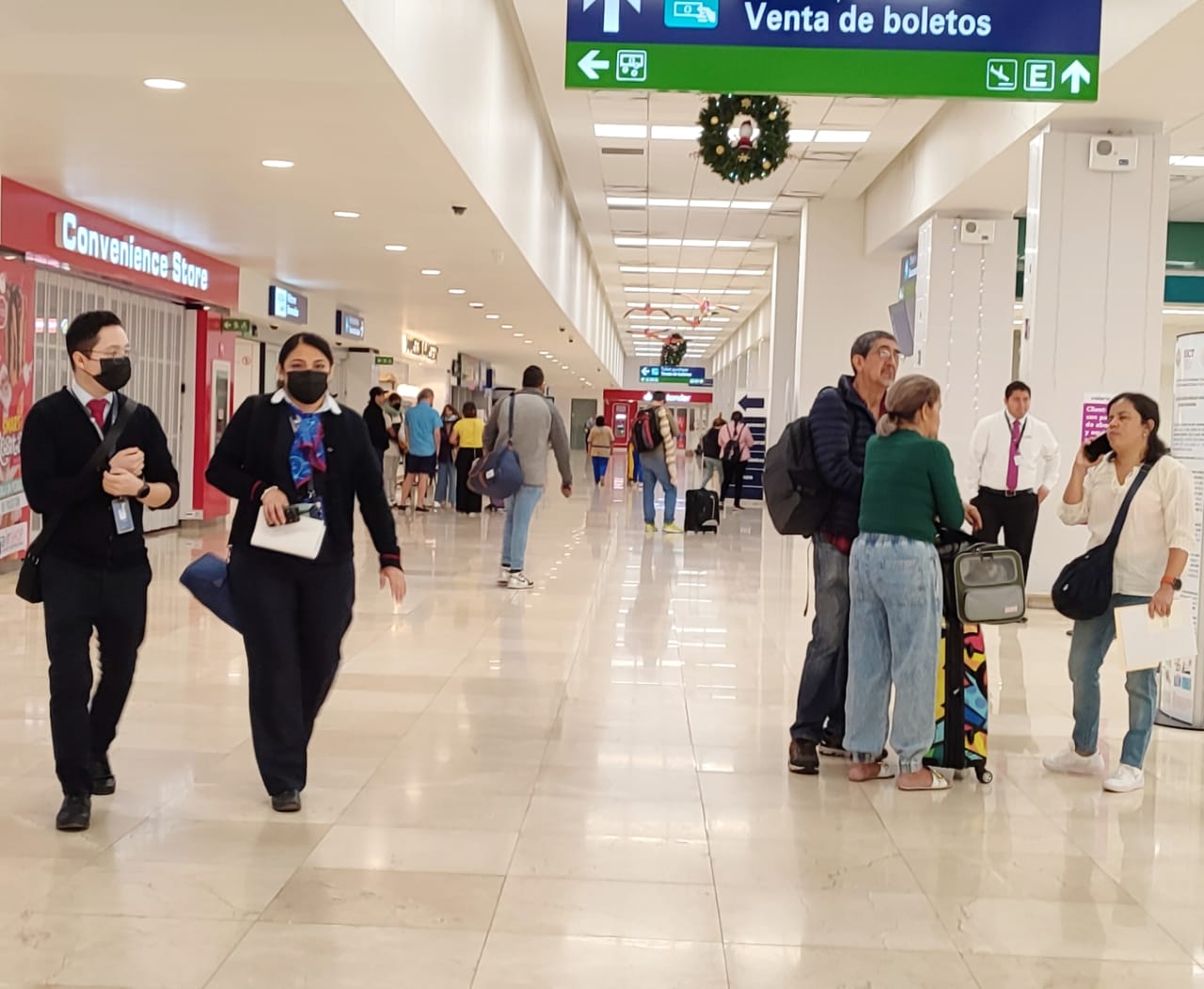 Aeropuerto de Mérida inicia la semana con dos vuelos atrasados este 2 de enero