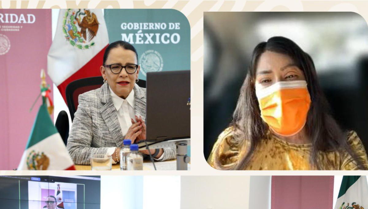 María Elena Ríos sostiene reunión con titular de la SSPC de México