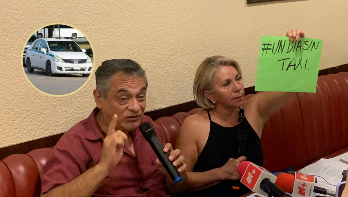 Conductores de Uber se suman al "Un día sin taxistas" en Cancún