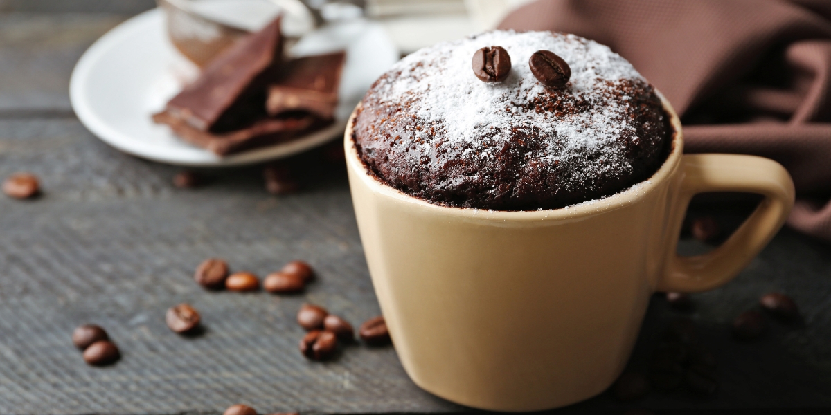 Receta para preparar pastel de chocolate en 5 minutos en microondas