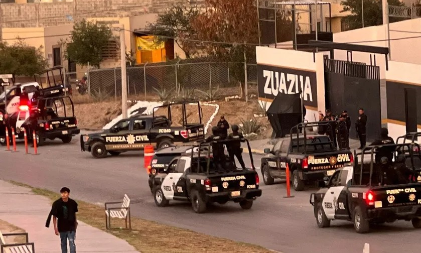 El enfrentamiento armado se registró la tarde de ayer lunes en Salinas Victoria, Monterrey