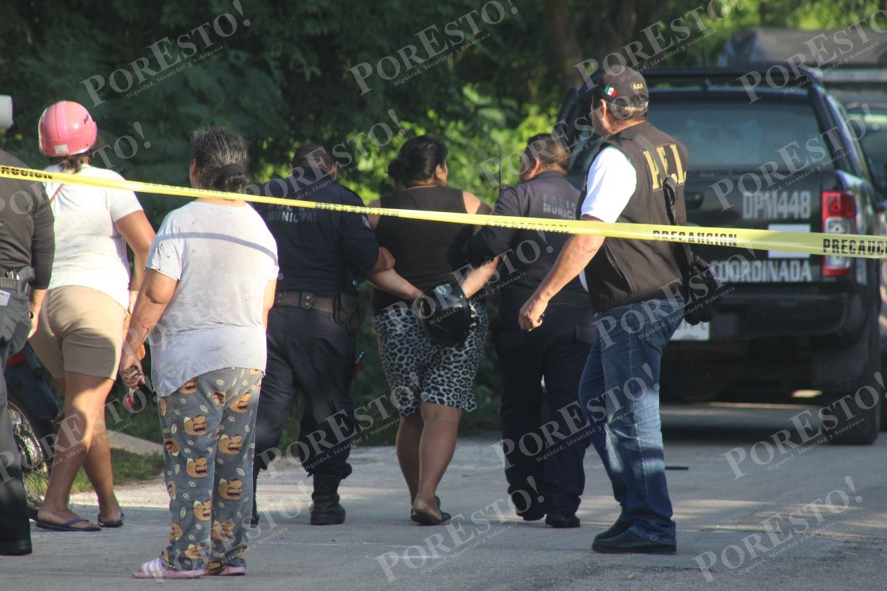Dos hombres y una mujer fueron detenidos y trasladados al Cuartel Morelos de Tizimín