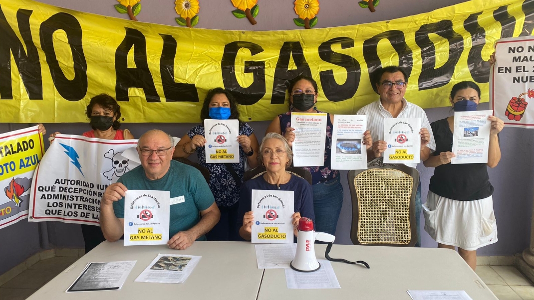 Vecinos de San Damián ganan amparo contra gasoducto en Mérida
