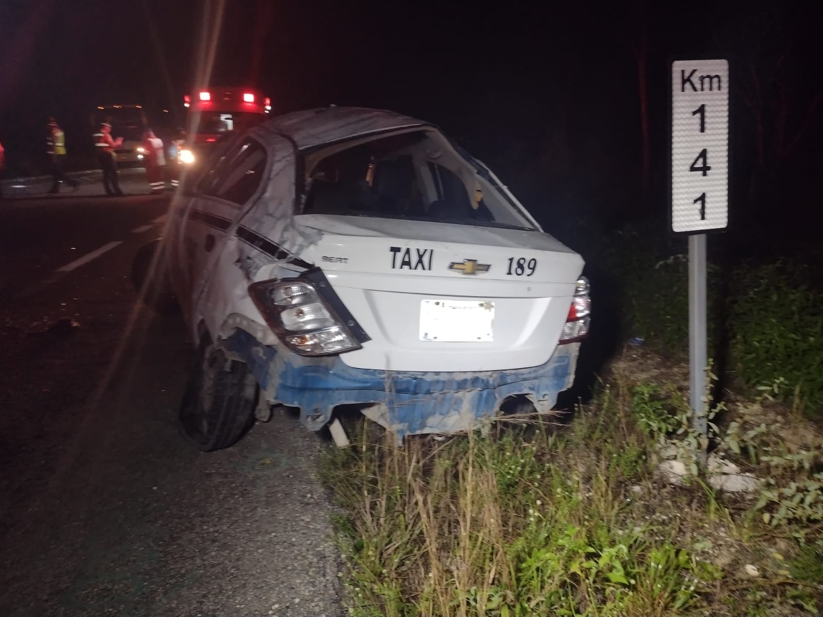 Taxista pierde la vida tras accidente vial en Felipe Carrillo Puerto