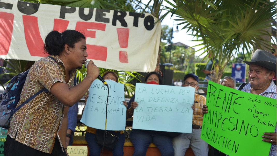 Activistas de Yucatán exigen la restitución de 350 mil hectáreas de tierras despojadas