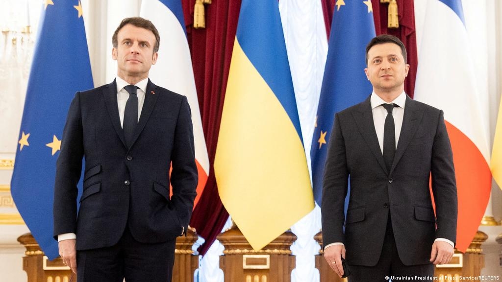 Macron y Zelenski han mostrado una buena relación ante Rusia
