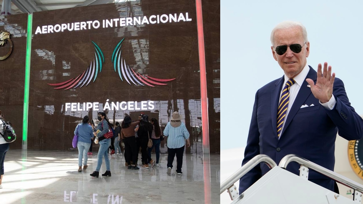 Marcelo Ebrard confirma la llegada de Joe Biden al Aeropuerto Felipe Ángeles