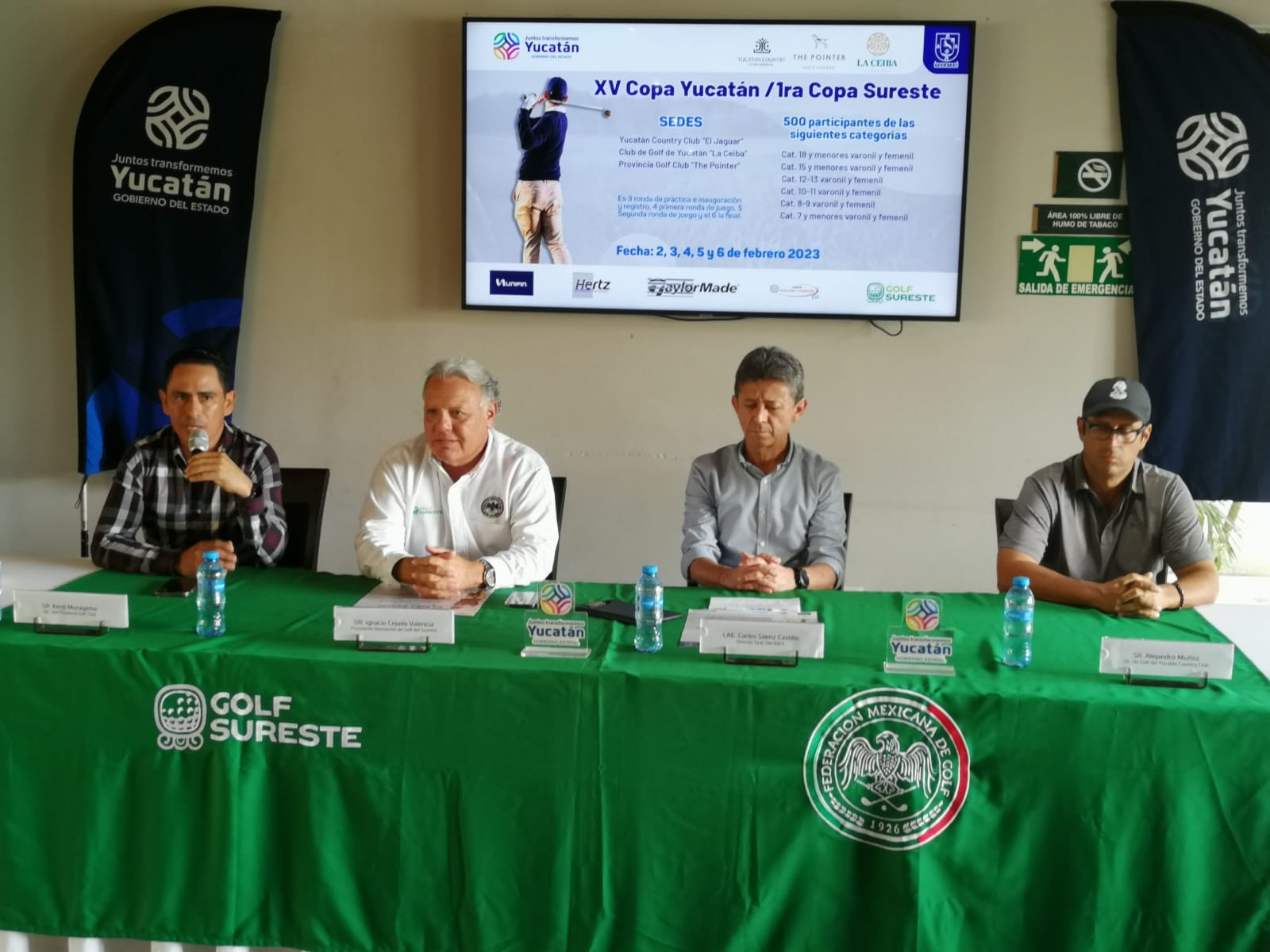 Más de 500 jugadores participarán en la primera Copa del Sureste de Golf en Yucatán