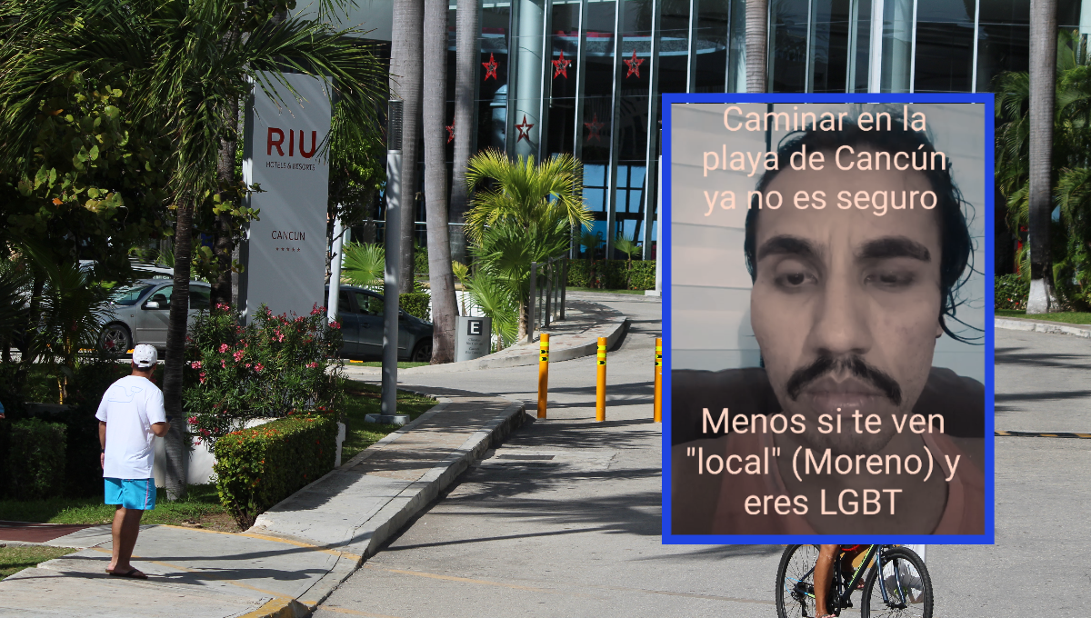 Hombre denuncia agresión en su contra por empleado de un hotel en Cancún