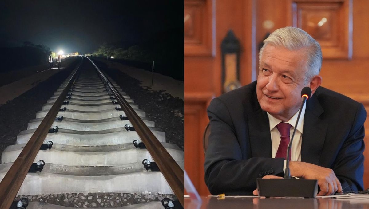 AMLO presenta avances de Tren Maya con el puente atirantado Tulum-Cancún: VIDEO